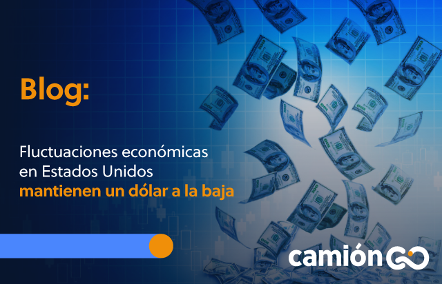 Fluctuaciones económicas en Estados Unidos mantienen un dólar a la baja